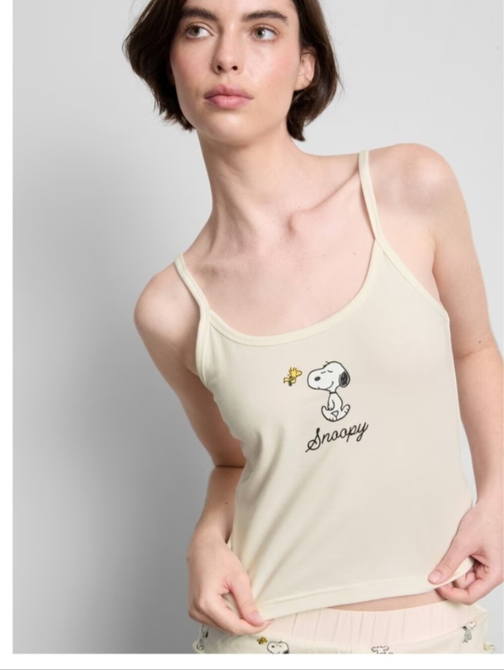 Snoopy Pajama Set Tank Top and Shorts Primark